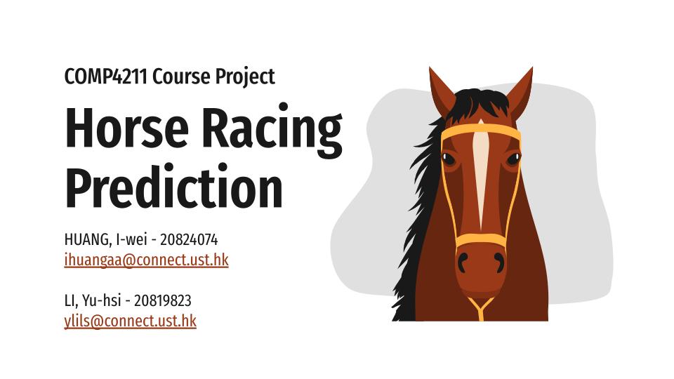 Hong Kong Horse Racing Prediction