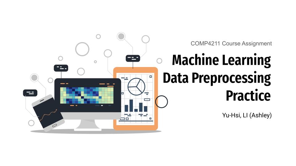 Machine Learning Data Preprocessing Practice