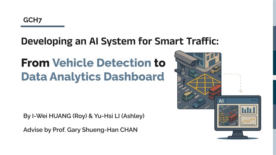 Developing an AI System for Smart Traffic: From Vehicle Detection to Data Analytics Dashboard